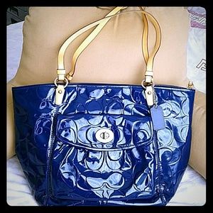 Coach large tote
