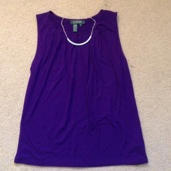 Ralph Lauren sleeveless top.