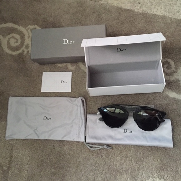 SOLD. Dior Dior So Real Sunglasses Black