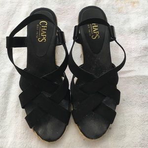 Chaps wedge espadrilles