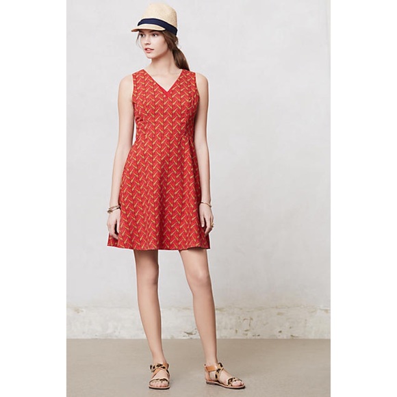 Anthropologie Ruby Bella Giraffe Dress
