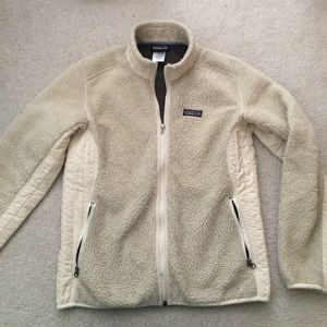 Tan fuzzy Patagonia Jacket