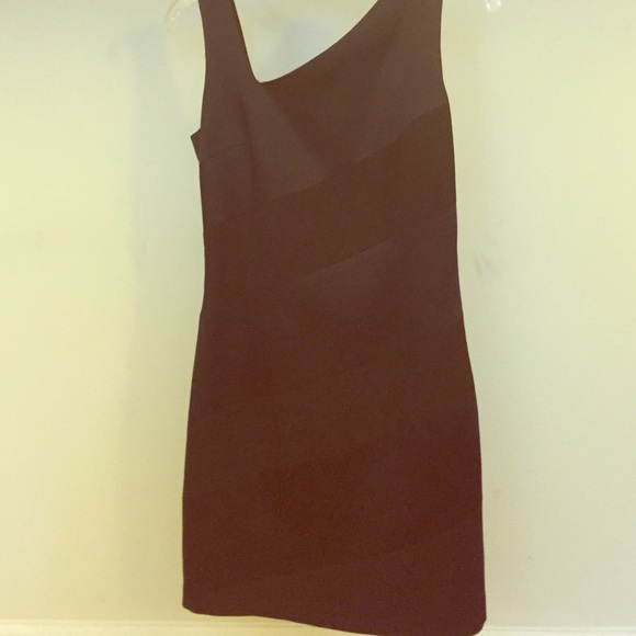 Classy satin and crepe Shelli Segal dress - Picture 1 of 3