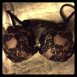 Sexy black lace vs bra 36C
