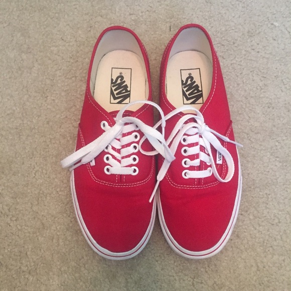 Red Classic Vans