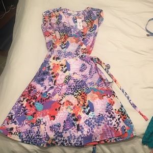 Yumi Kim Multi-Colored Wrap Dress