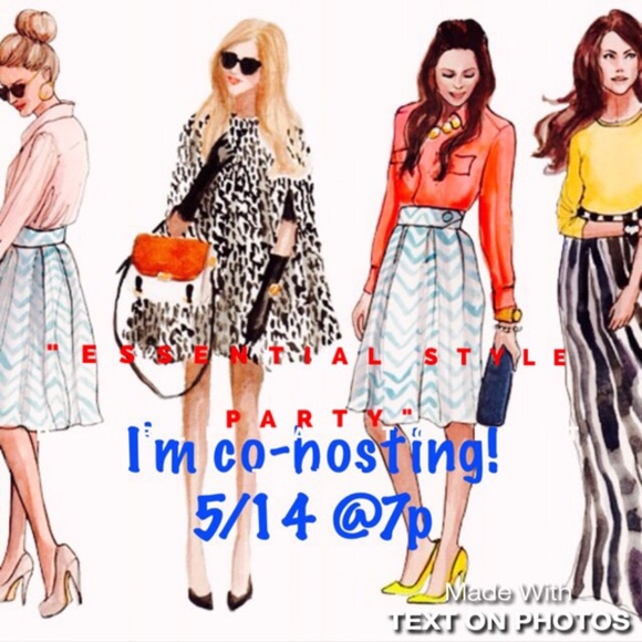 Sat. May 14th at 7pm!Theme is "ESSENTIAL STYLE"