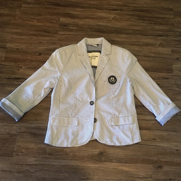 Abercrombie seersucker blazer