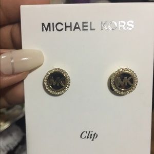 Micheal Kors Clip On Earrings