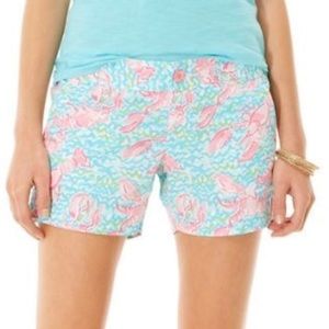 Lilly Pulitzer Lobstah Roll Callahan Shorts 00