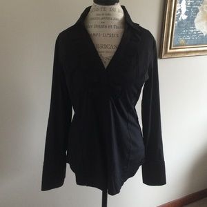 Express Black Blouse