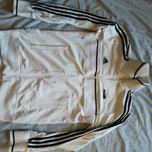 White Adidas sweatshirt