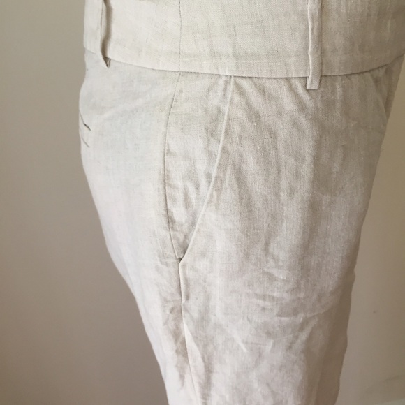 🚫SOLD🚫 J. Crew Tailored Linen Cropped Pant - Picture 3 of 4