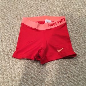 Nike pro shorts