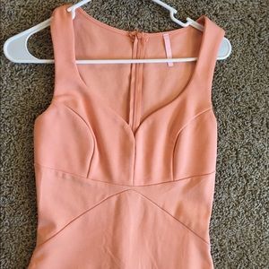 Peach Colored Dress Size 4