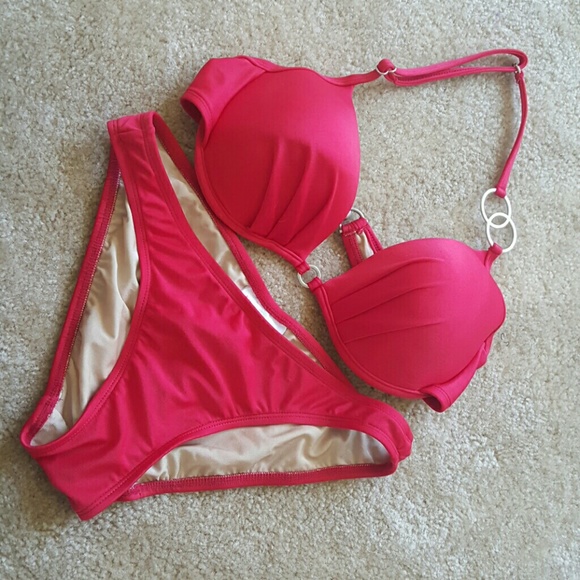 Kandice Pelletier Red Bikini