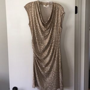 Michael Kors animal print dress, size medium.