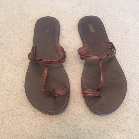 Brown Strappy Sandals