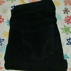 Black Hollister Skinny Jeans