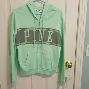 Mint VS PINK jacket