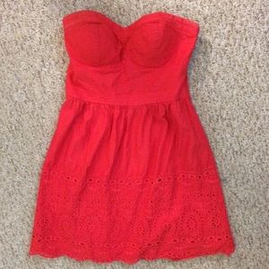 Strapless Mini Dress
