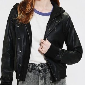 Obey Propaganda Black Bomber Jacket