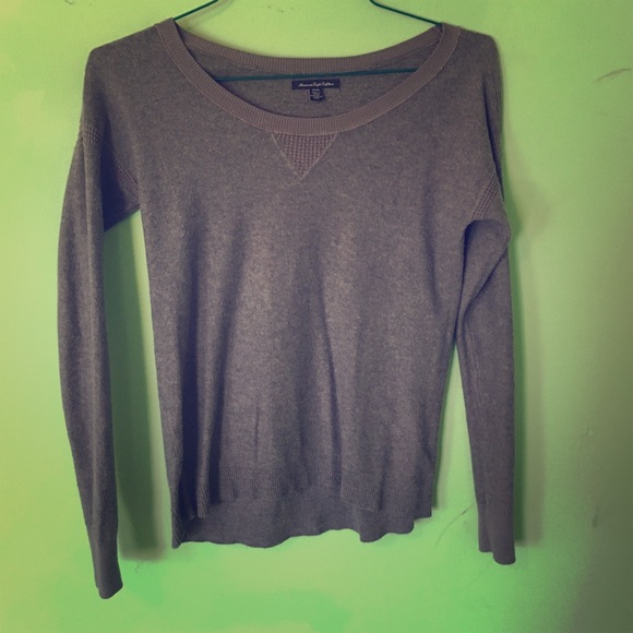 Gray sweater