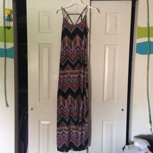 Tribal print maxi
