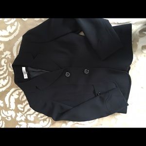 Tahari suit jacket - black