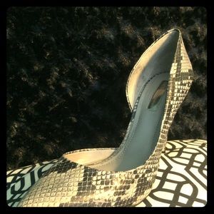 Grey black snake pump