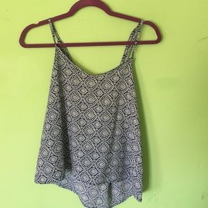 Patterned tank top