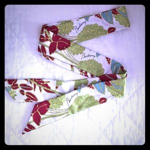 Burberry silk sash