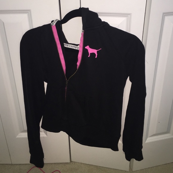 Victoria secrets hoodie (strings are not on )