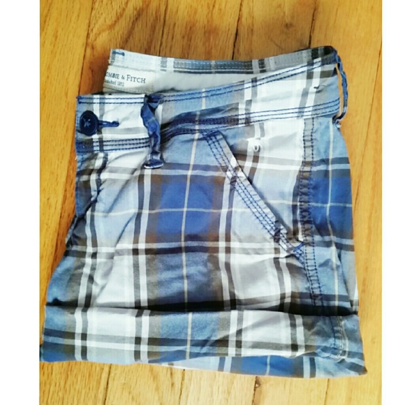 A&F Plaid Shorts