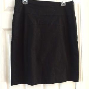 Gap black pencil skirt
