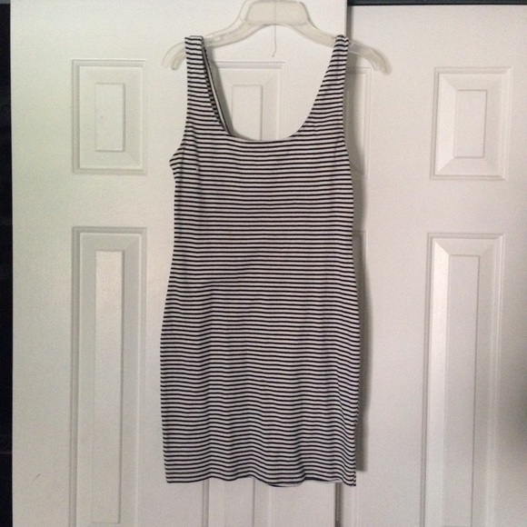 Nautical striped bodycon