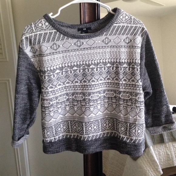 H&M crop sweater