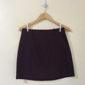 Express Dark Purple Pencil Skirt
