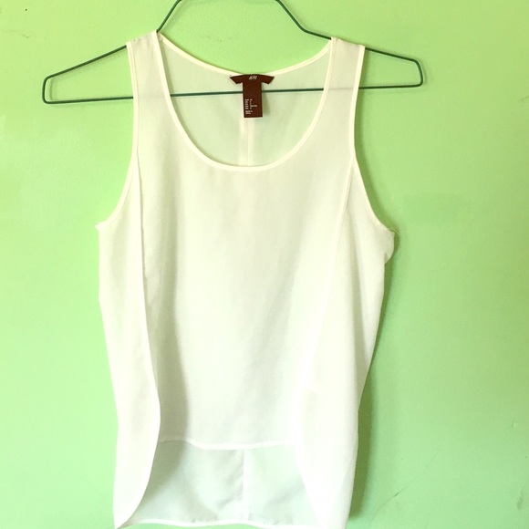 White tank top