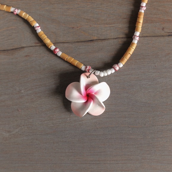 Tropical Flower Necklace