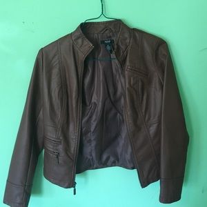 Leather jacket
