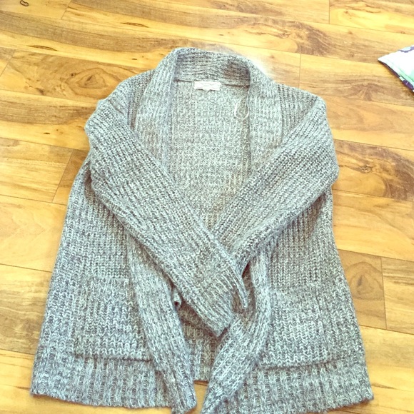 Cardigan! Very warm and cozy