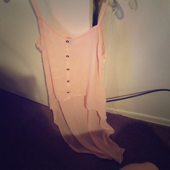 High low tank top