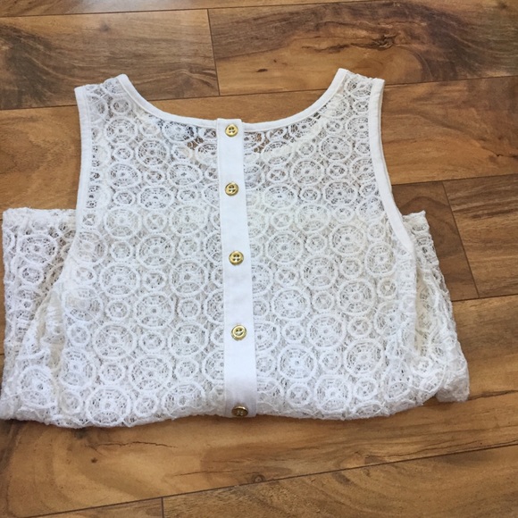 Lace tank top