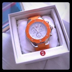 🌺 Michele Tahitian Jelly Bean Large Orange 🌺