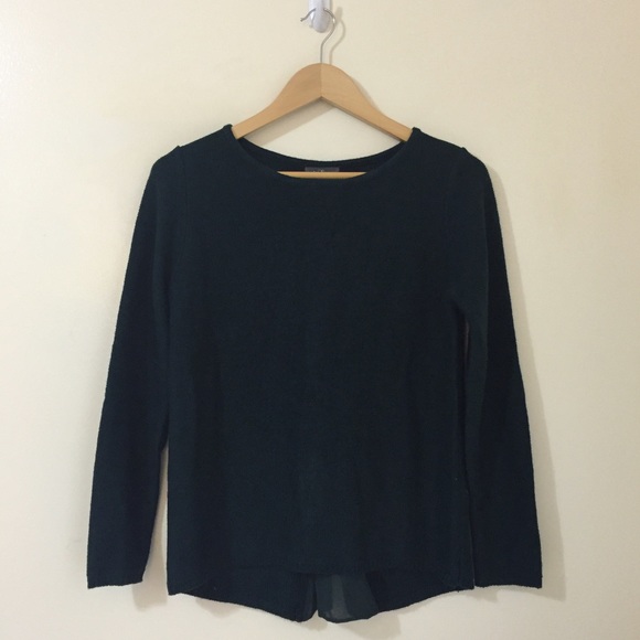 Market & Sprouse Brookline Mix Material Sweater