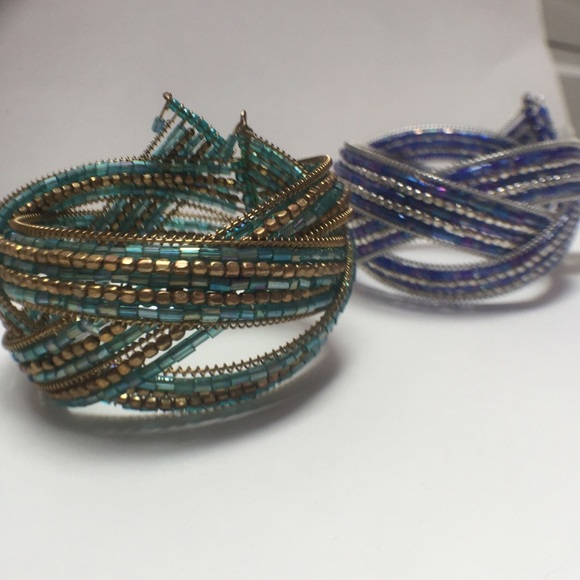 world market beaded bracket