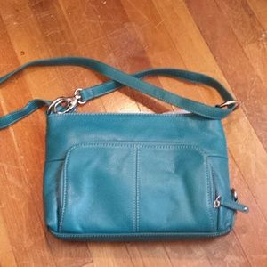 Teal purse
