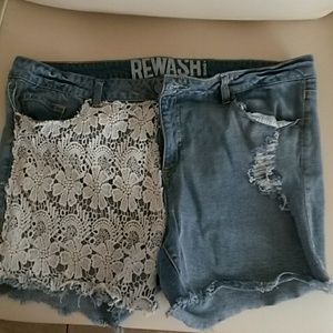 Jean shorts