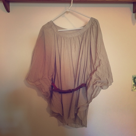 EUC XL Cato belted top